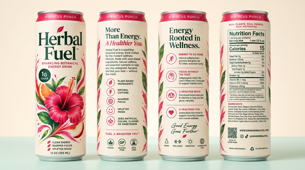 Herbal Fuel: Hibiscus Punch (Batch 001 Pre-Order)